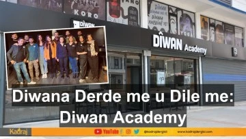 Diwana Derde me u Dile me: Diwan Academy